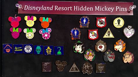 false mickey pins